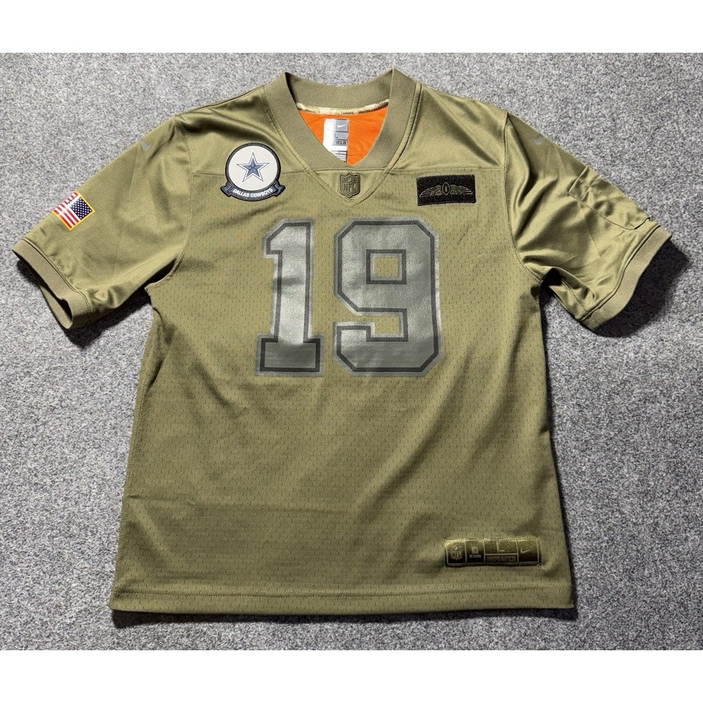Nike Dallas Cowboys Amari Cooper Military Salute To Service Jersey Youth Large